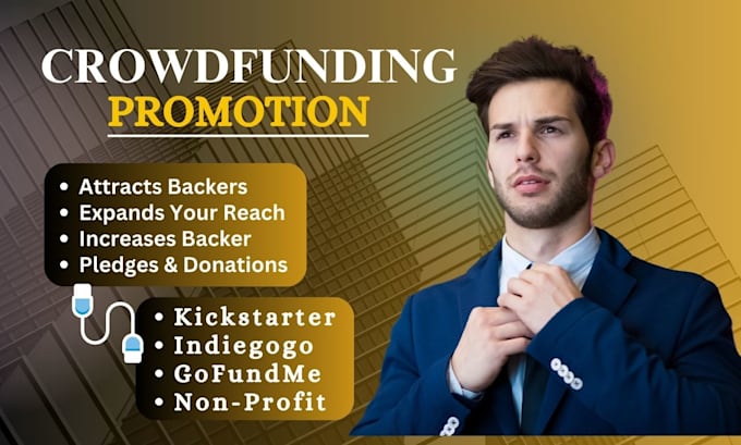 advertise gofundme kickstarter indiegogo non profit fundraising crowdfunding
