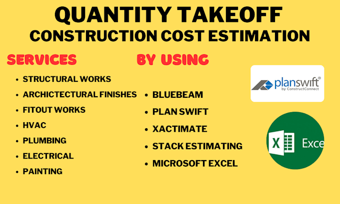 do construction cost estimation and takeoff