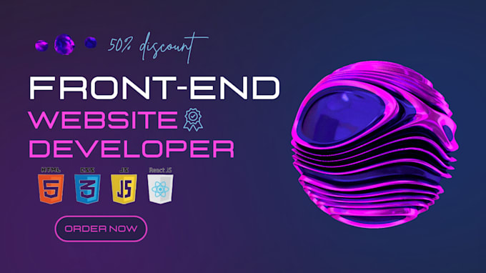 develop premium react frontend websites with high end animations