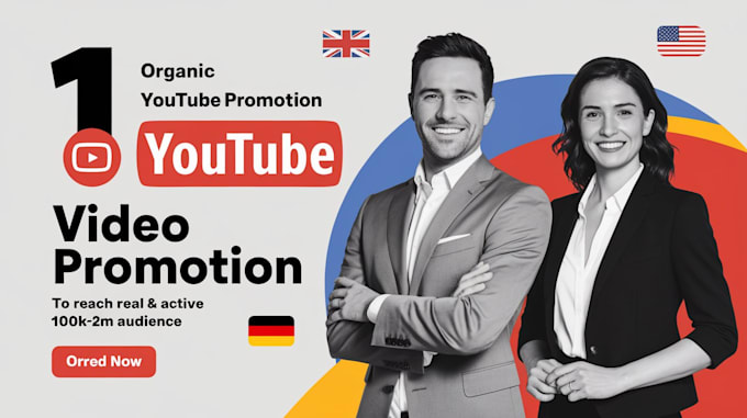 do USA, german, dutch youtube video promotion organic channel promotion