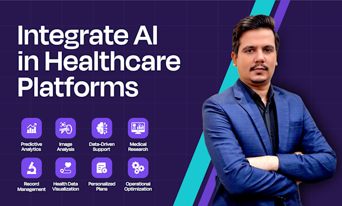 do ai integration into healthcare website and healthcare app