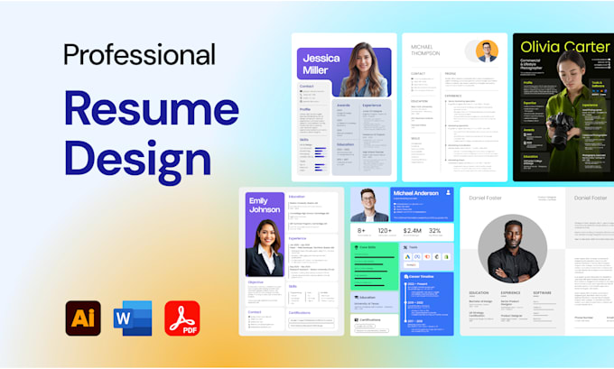design ats friendly resume, CV, and cover letter professionally