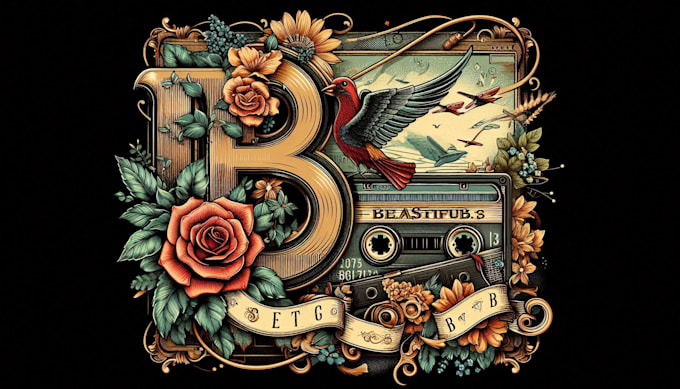 make vintage retro tshirt design for you