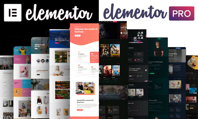 design high converting wordpress elementor pro website modern mobile friendly