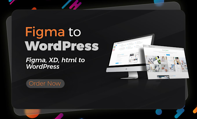 convert figma to wordpress, PSD to wordpress using elementor