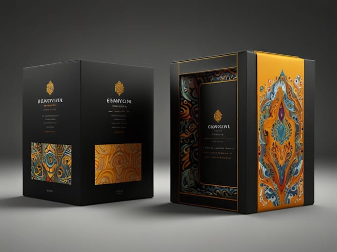 make unique product packaging and box design