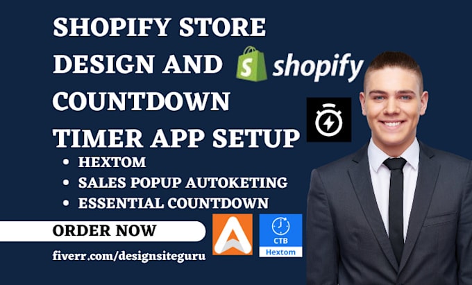 setup shopify countdown timer hextom sales popup autoketing essential countdown