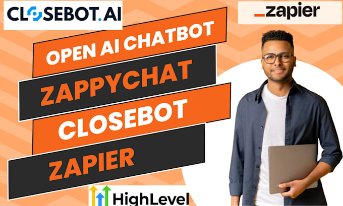 set up zapier integration with closebot, zappychat,  capri, bland open air ai