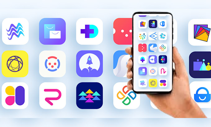 design exclusive mobile icon, website icon, logo design