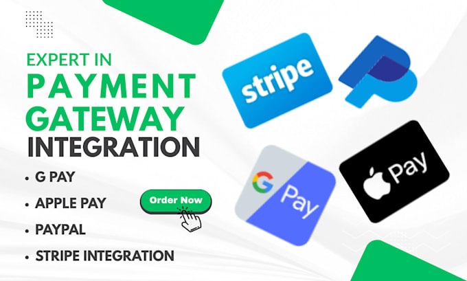 integrate payment gateway like stripe and paypal into your website