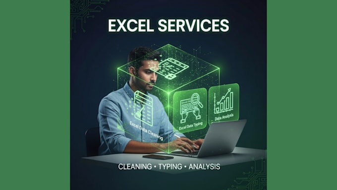 data cleaning , data entry , data analysis