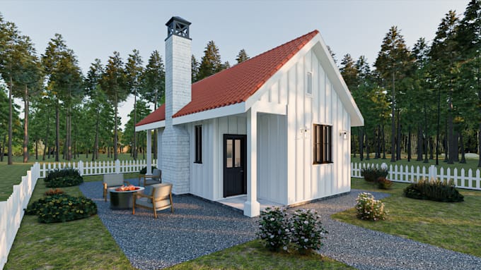 create interior and exterior design walkthrough videos