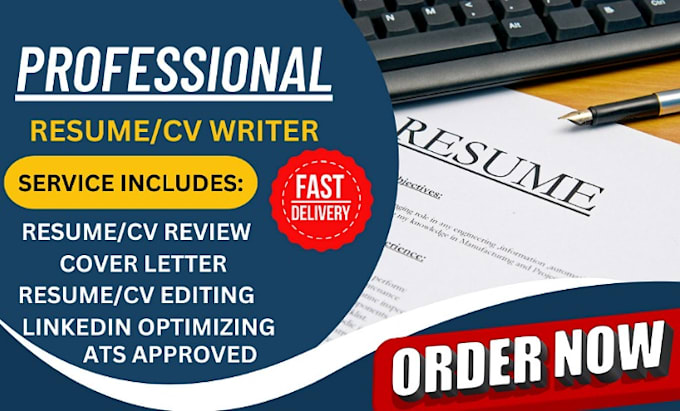 Deliver a professional resume writing service by Yahaya_5 | Fiverr