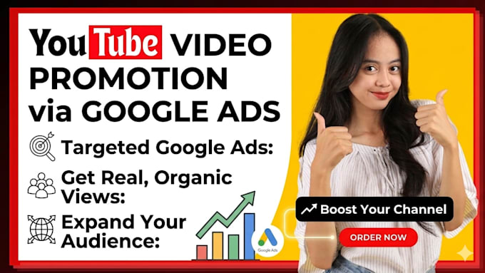 drive massive organic views and boost video with google ads