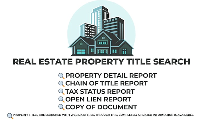 provide real estate property title search