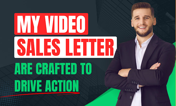 create sales video or video sales letter, vsl