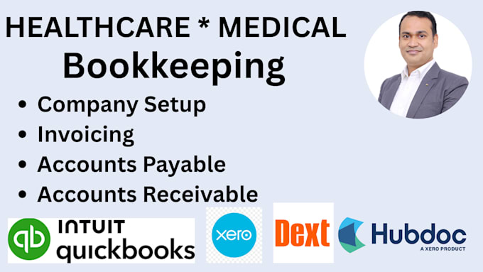handle medical and healthcare bookkeeping in quickbooks