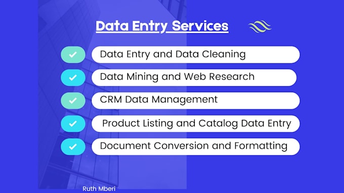 Deliver precise data entry and accurate document processing by ...