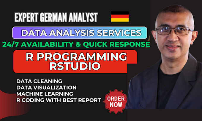 Statistical data analysis r coding r studio stata spss excel python ...