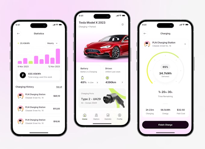 build on demand fleet management app, eld app, telematics, ev charging, ar app