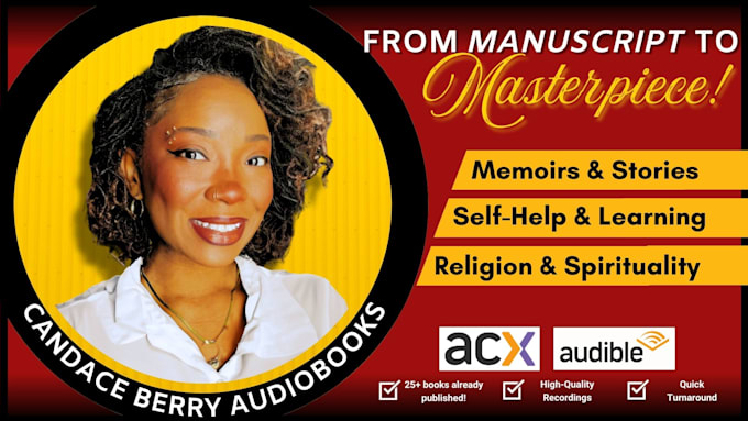 attract audiobook listeners with captivating social media narration sample post