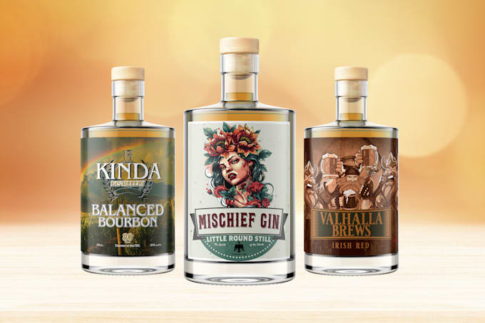 design label for wine,beer,energy drinks, beverages,  vodka, whiskey