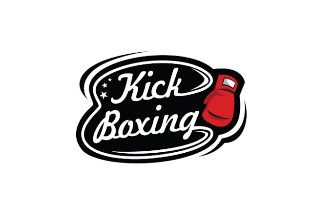 make kick boxing and martial arts logo