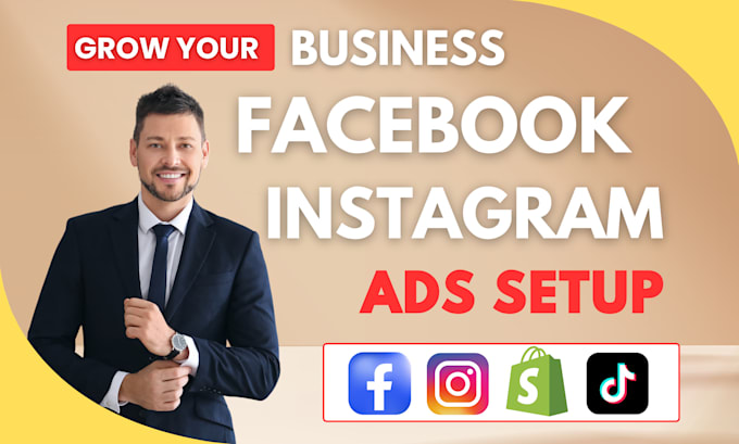 setup facebook and instagram ads campaign , shopify ads