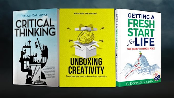 book cover design ebook cover design kdp minimalist nonfiction book cover