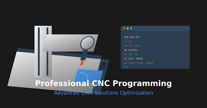 Create custom cnc programming and cam solutions by Matty_cnc | Fiverr