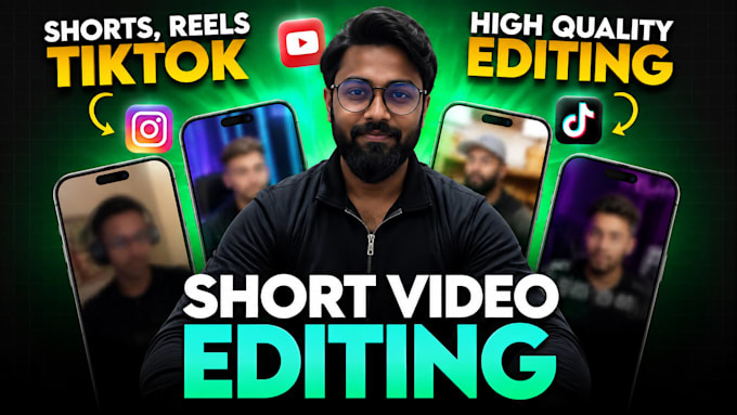 edit youtube instagram reels videos professionally