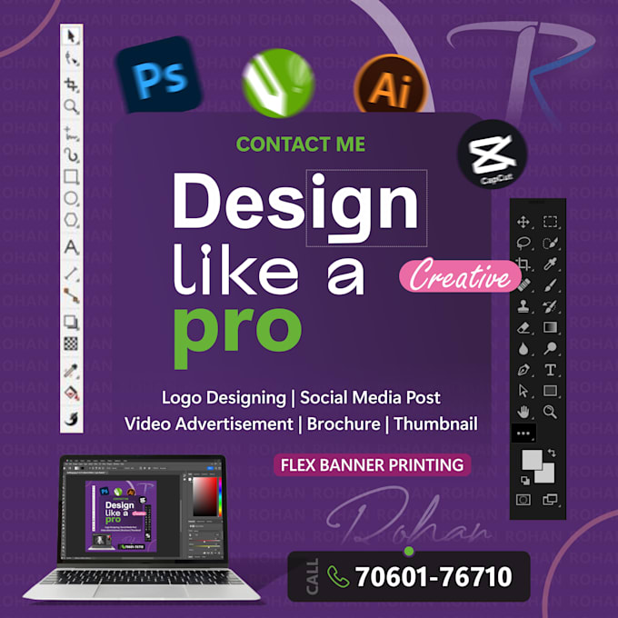be your expert graphic designer for branding and social media