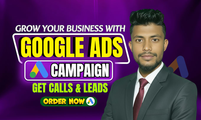 run google ads search ads PPC campaign for local business and service