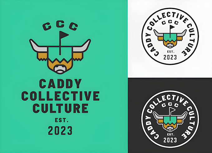 do professional creative golf club logo