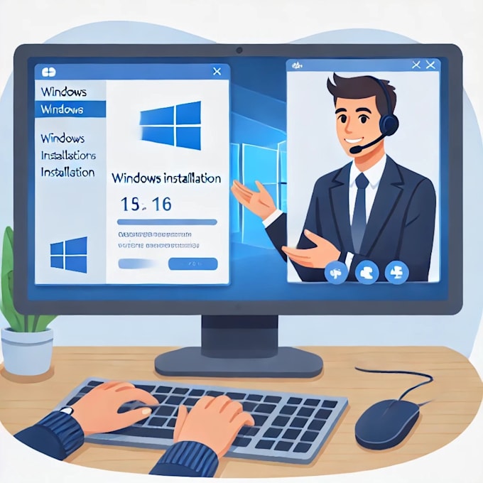 Offer windows installation guide and support by Stephen_makwela | Fiverr