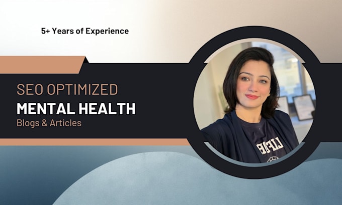 write seo mental health articles or blogs