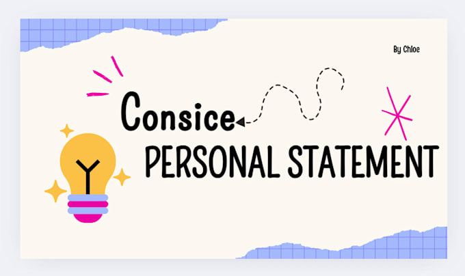 help you edit and improve your personal statement