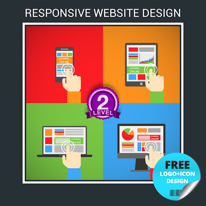 Design a responsive website by Ov_designer | Fiverr