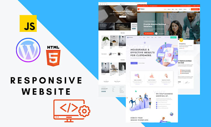 create responsive website using ai free domain and hosting