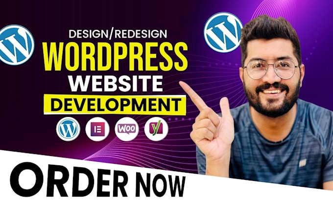 do wordpress website development, design or redesign wordpress website for you