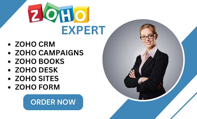 setup zoho crm zoho campaigns zoho books zoho desk zoho form zoho sites
