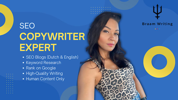 write SEO blogs in dutch or english that rank on google