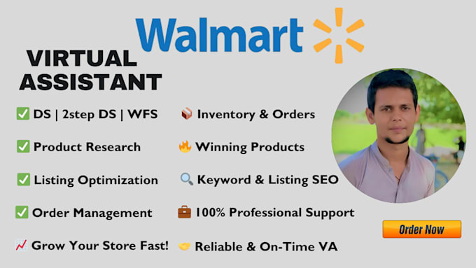 pro walmart seller account management ds 2step ds, listings SEO optimize