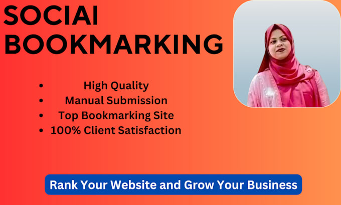 do social bookmarking with high quality backlinks