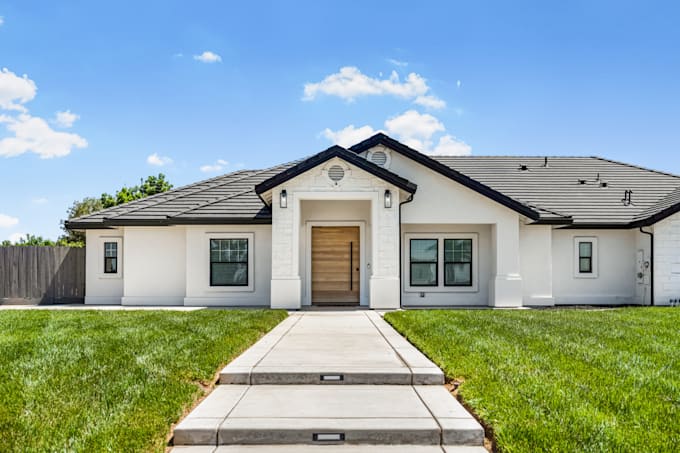 do real estate single and hdr image editing in 12hr