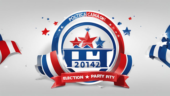 create patriotic and political logo