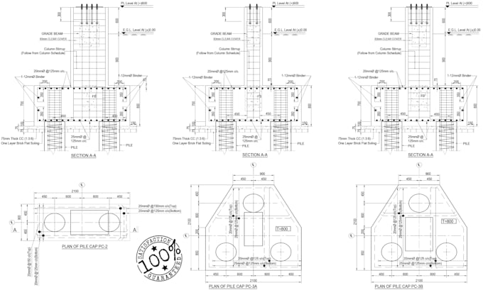 draft your structural drawing in autocad
