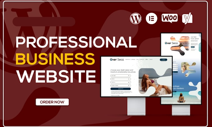 design attractive clean wordpress website