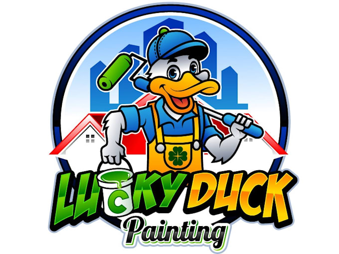 design excellent painting logo for your business