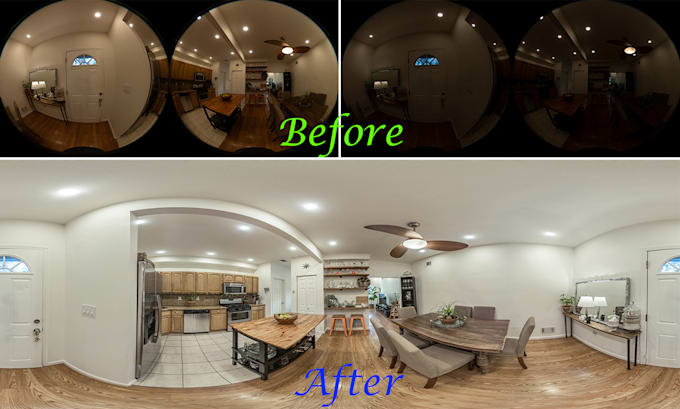do provide stitching panorama and 360 photo editing service